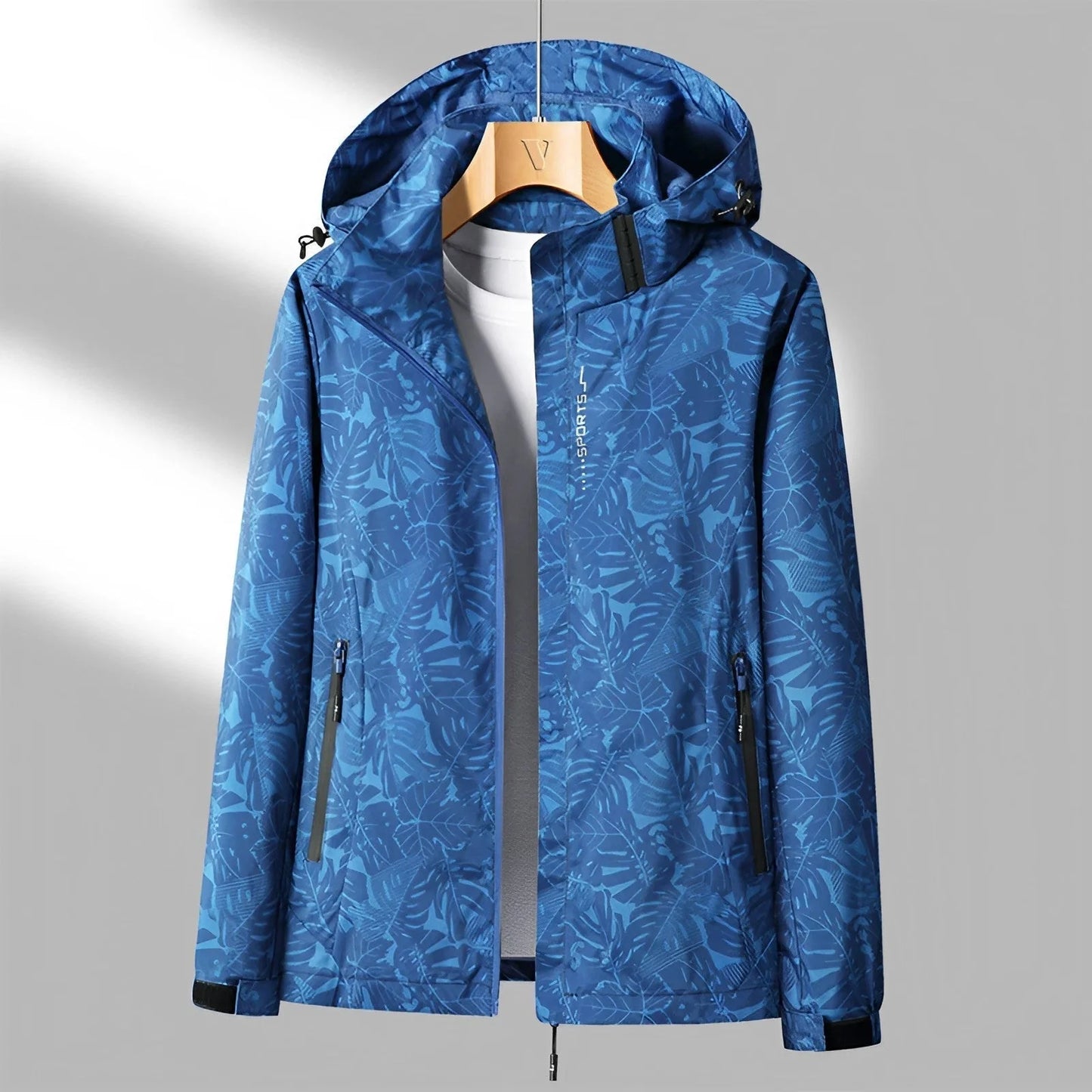 Damen-Regenjacke mit Kapuze & Reißverschluss – Stilvolle Windjacke für jedes Wetter