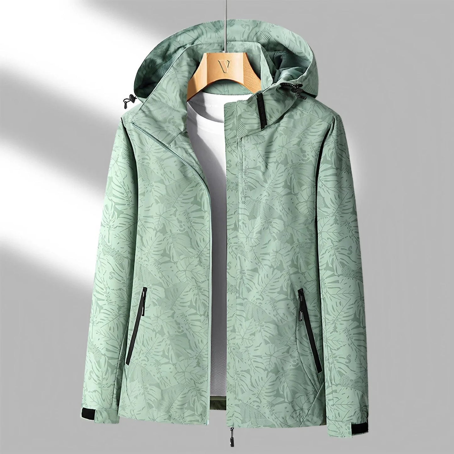 Damen-Regenjacke mit Kapuze & Reißverschluss – Stilvolle Windjacke für jedes Wetter