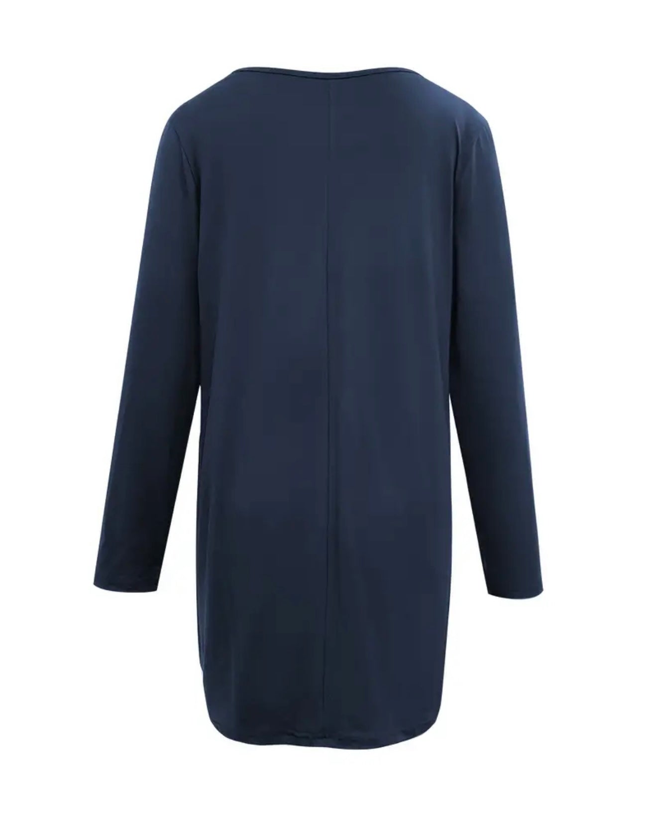 Damen Pullover mit Rundhalsausschnitt und Taschen