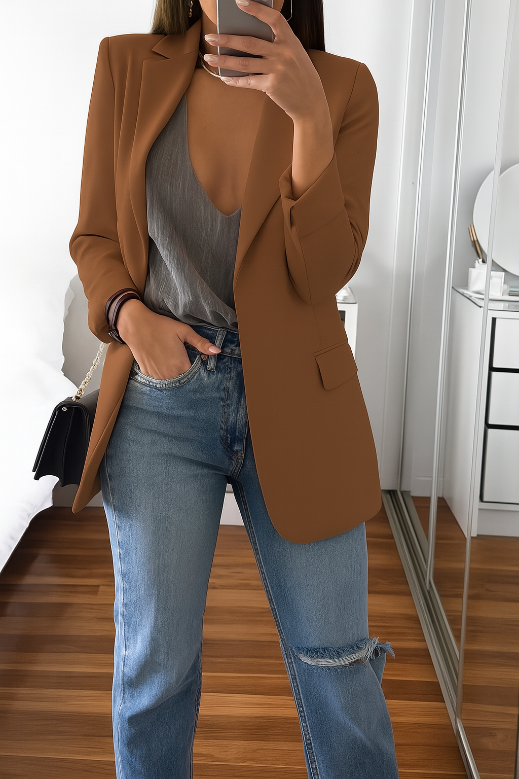 Blazer für Damen mit elegantem Schnitt