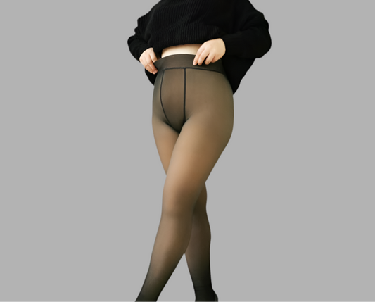 Warme Strumpfhose für Damen mit Innenfutter