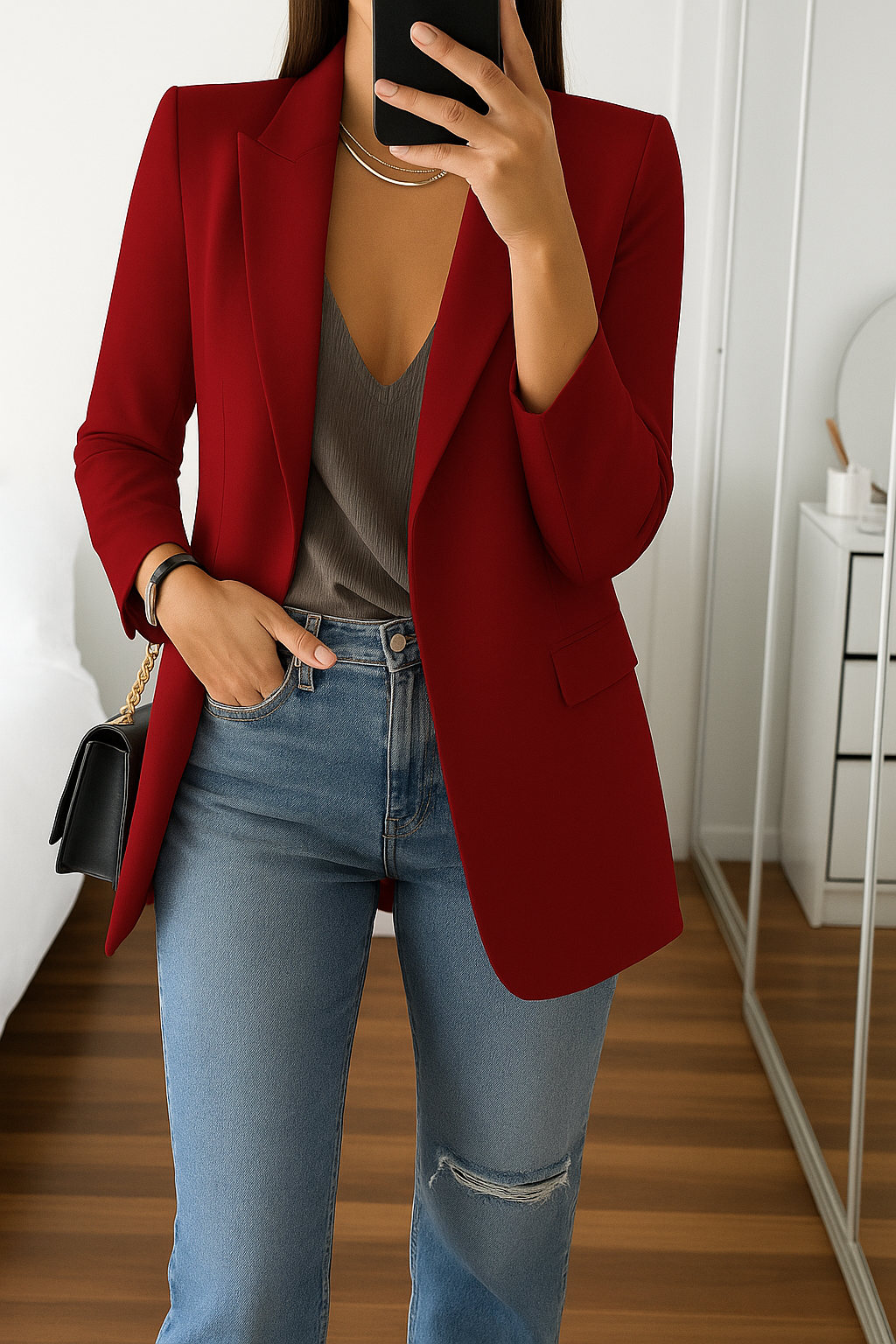 Blazer für Damen mit elegantem Schnitt