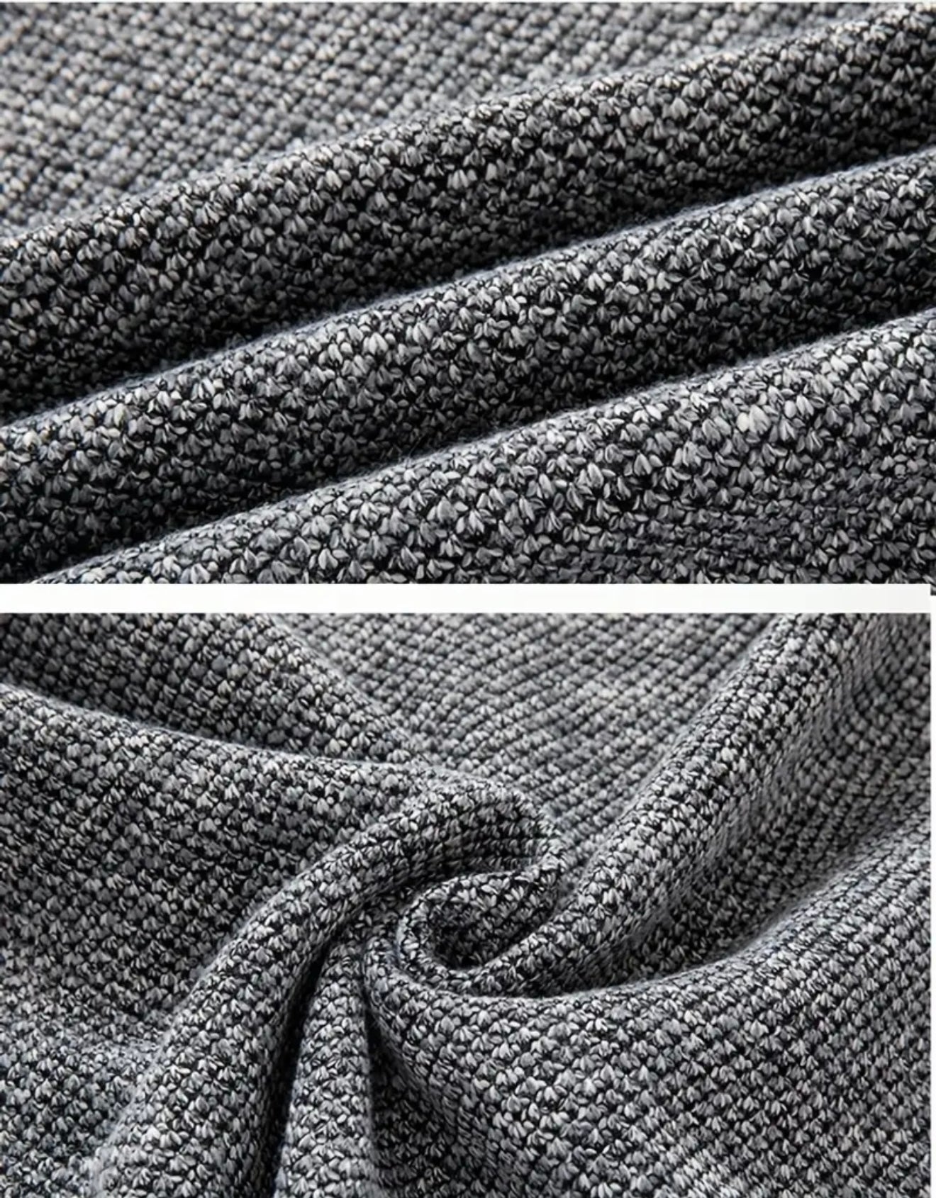 Elegante Strickweste mit Reißverschluss und Modernem Schnitt