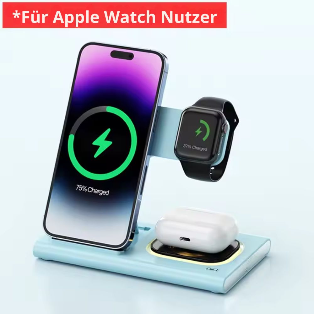 Ladegerät für Apple und Samsung-Geräte, erhältlich in verschiedenen Modellen
