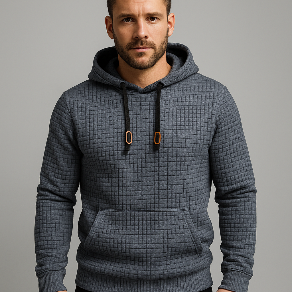 Klassischer Herren Pullover mit Kapuze | Warm und Bequem