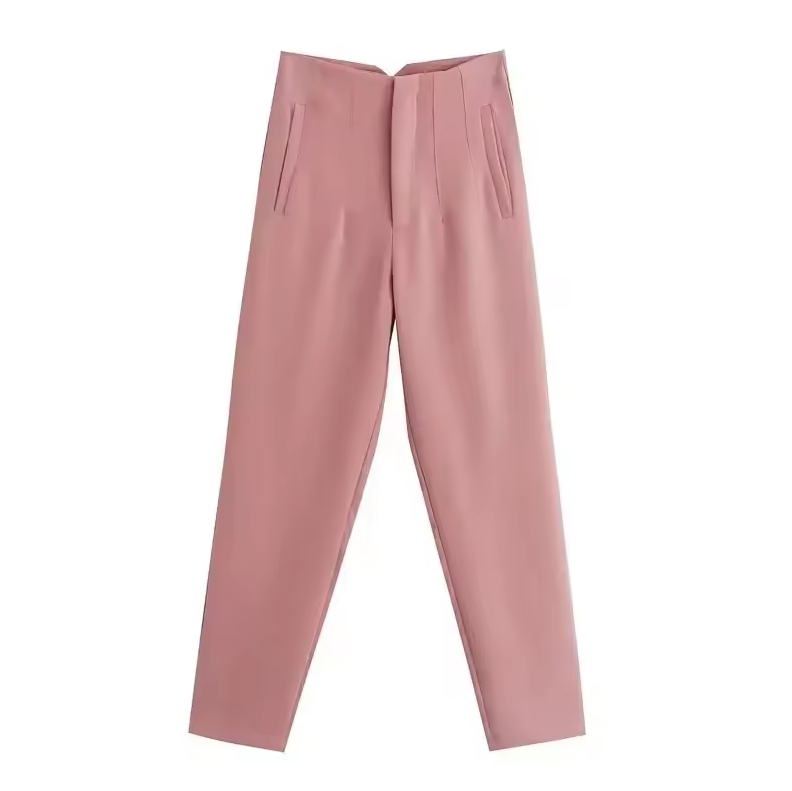 Elegant geschnittene Hose für Damen mit einem hohem Bund