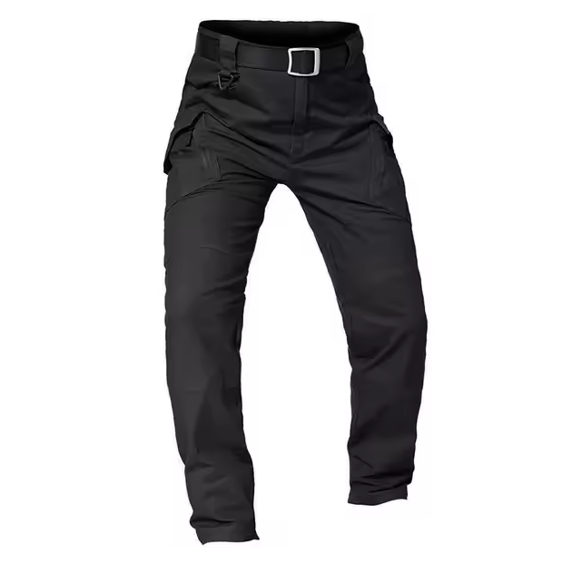 Funktionale Herren Hose für Herren mit Taschen und Gürtel
