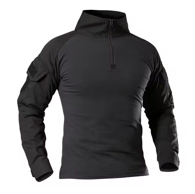 Taktisches Langarmshirt mit Sportlichem Design und Funktionaler Passform