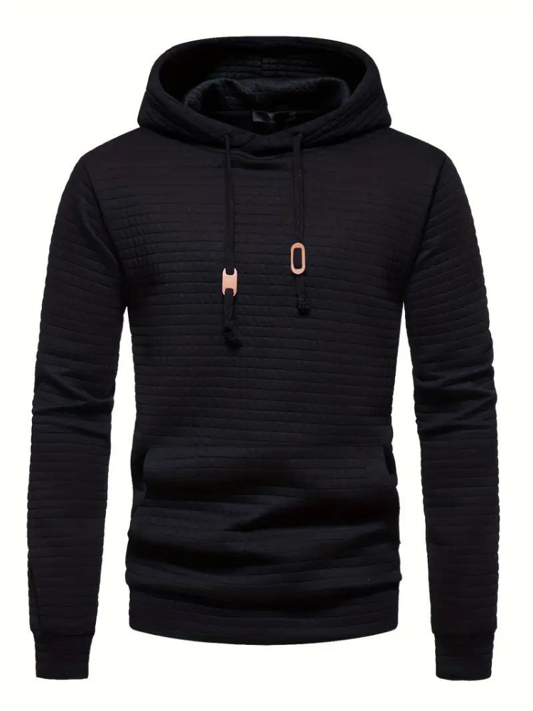 Klassischer Herren Pullover mit Kapuze | Warm und Bequem