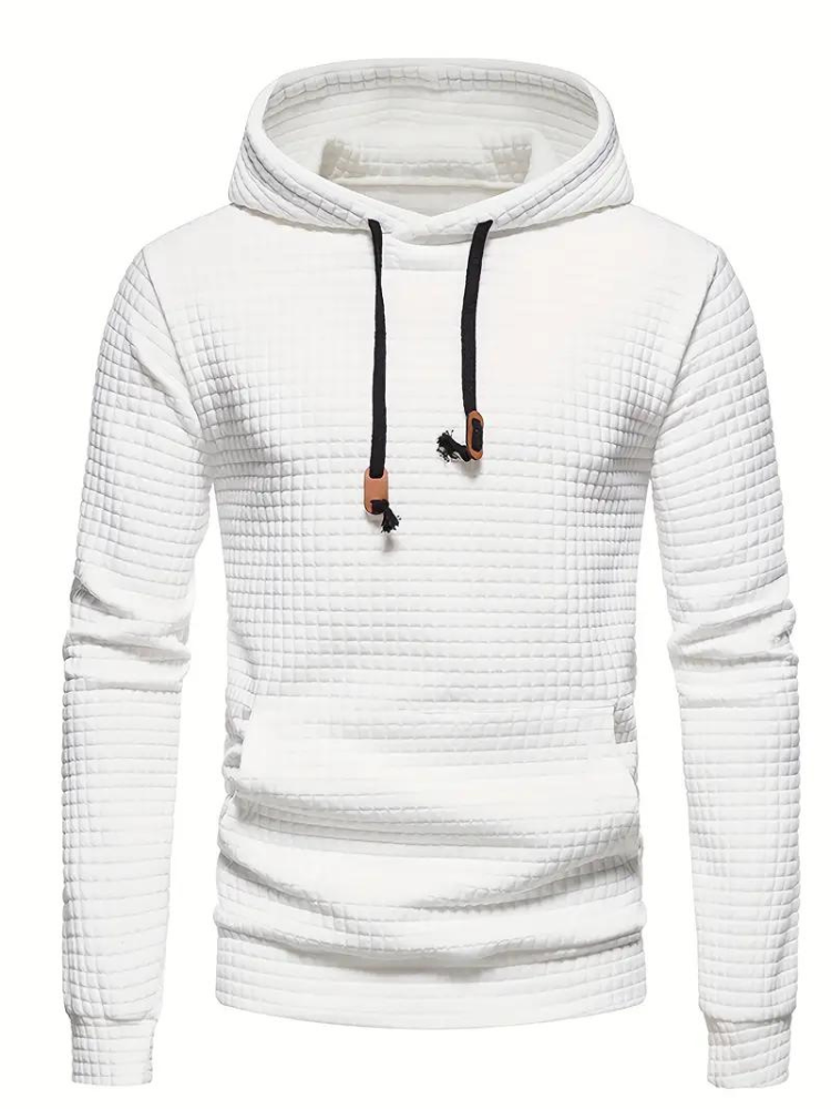 Klassischer Herren Pullover mit Kapuze | Warm und Bequem