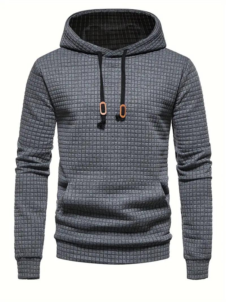 Klassischer Herren Pullover mit Kapuze | Warm und Bequem