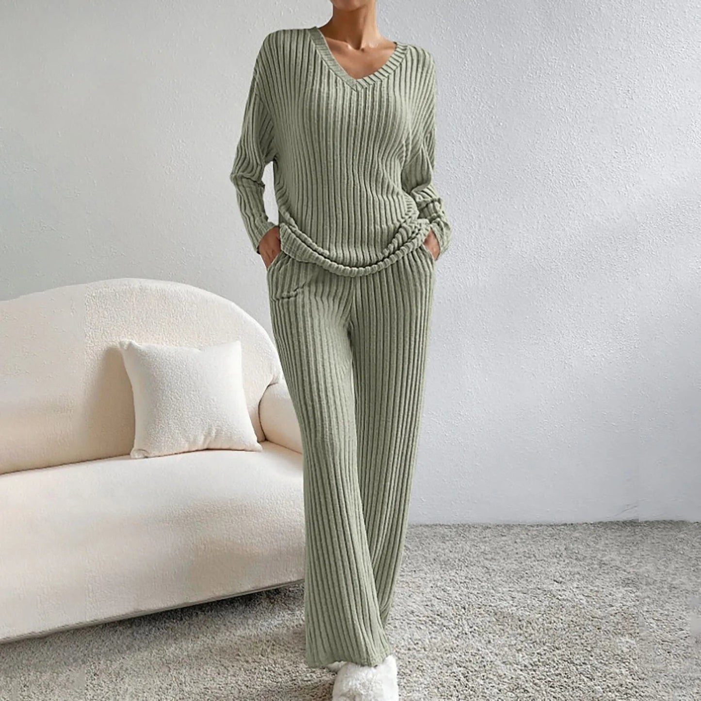 Elegantes Damen-Zweiteiler Set | Stilvoll und Bequem