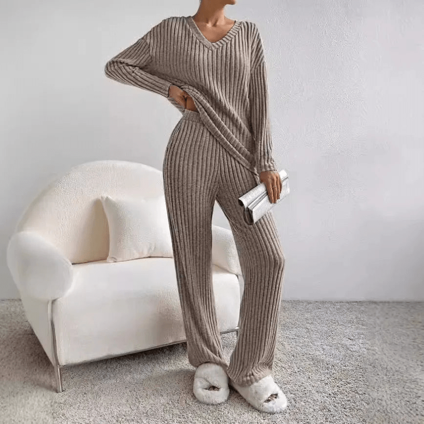 Elegantes Damen-Zweiteiler Set | Stilvoll und Bequem
