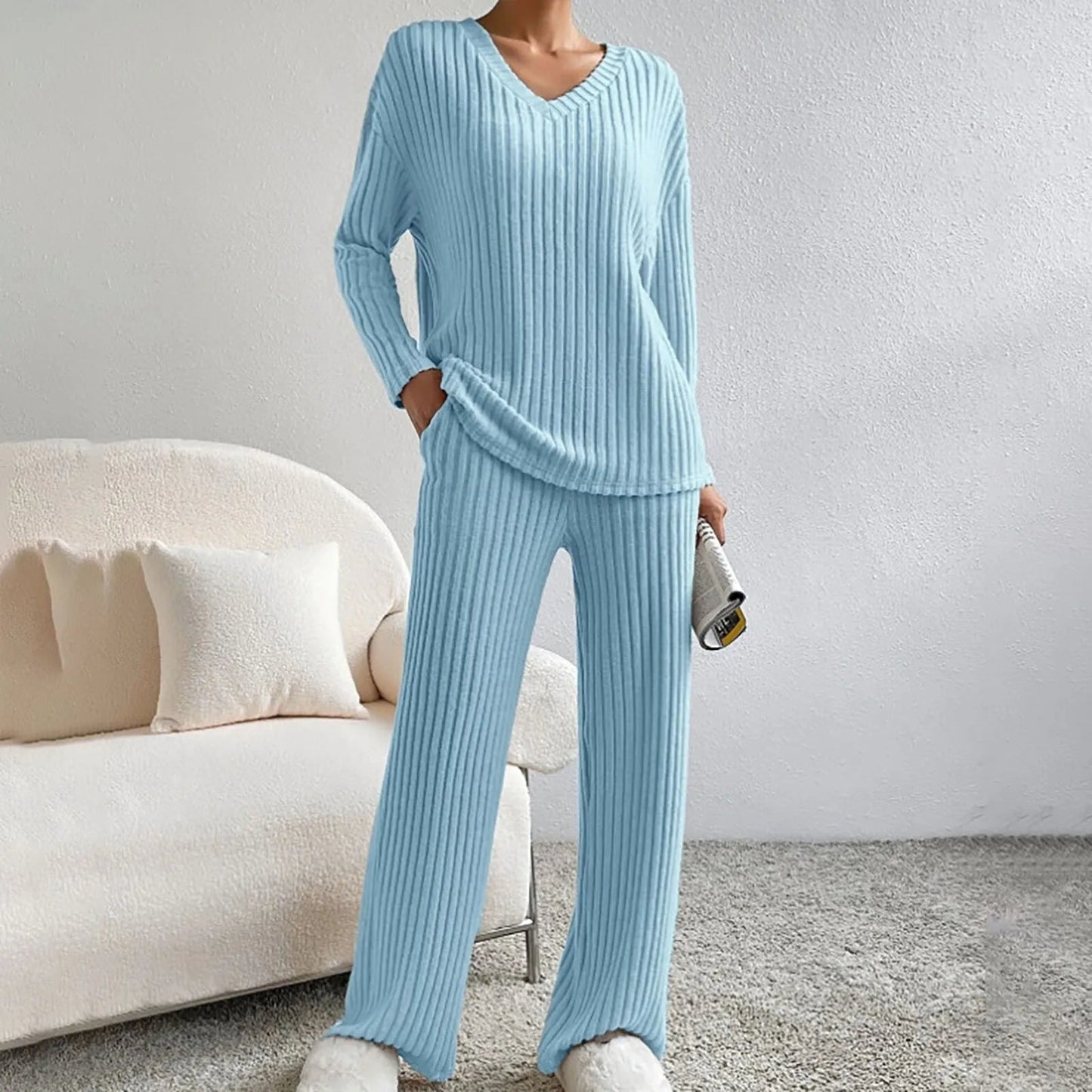 Elegantes Damen-Zweiteiler Set | Stilvoll und Bequem