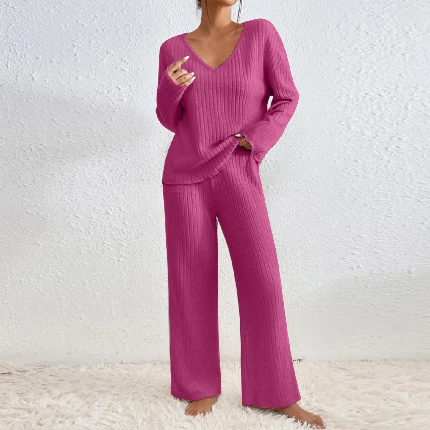 Elegantes Damen-Zweiteiler Set | Stilvoll und Bequem