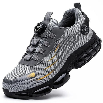 Sportschuh mit Schnellverschluss und Profilsohle
