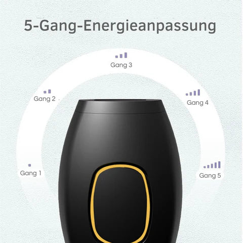 IPL-Haarentfernungsgerät mit fünf Energiestufen und vielseitiger Anwendung