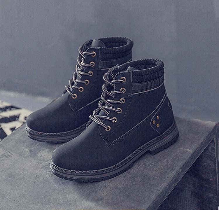 Damen Schnürstiefeletten mit warmem Innenfutter