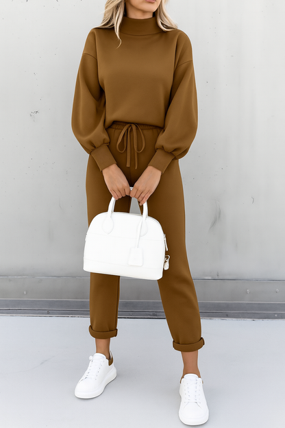 Schickes Damen-Set mit Oberteil und Hose