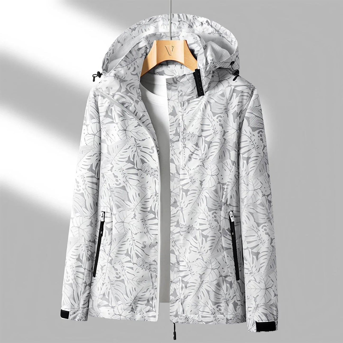 Damen-Regenjacke mit Kapuze & Reißverschluss – Stilvolle Windjacke für jedes Wetter
