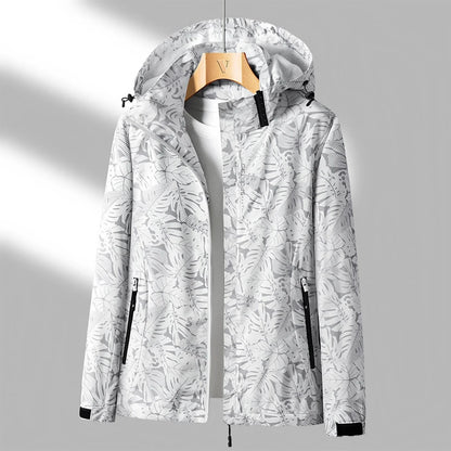 Damen-Regenjacke mit Kapuze & Reißverschluss – Stilvolle Windjacke für jedes Wetter