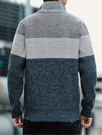 Strick-Cardigan Herren mit Reißverschluss – Lässig und Bequem