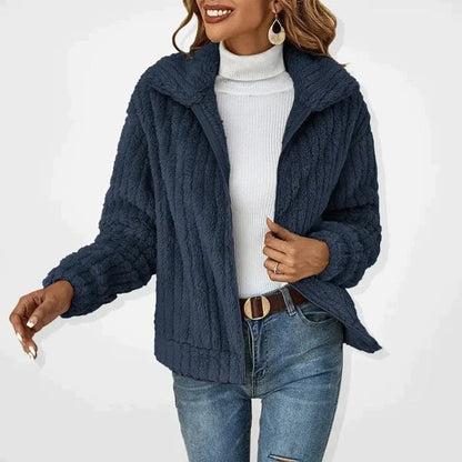 Damen Strickjacke mit Reißverschluss | Übergangsjacke