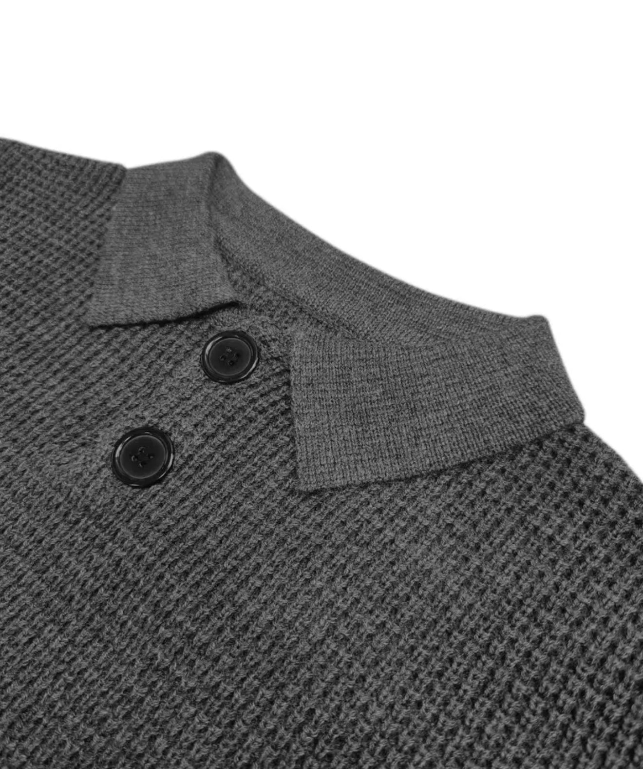 Herren Strickpullover mit Kragen