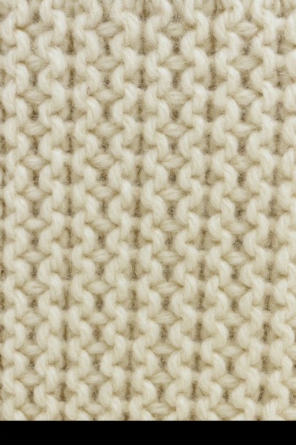 Langer Damen Strick Pullover mit Rollkragen – Winter