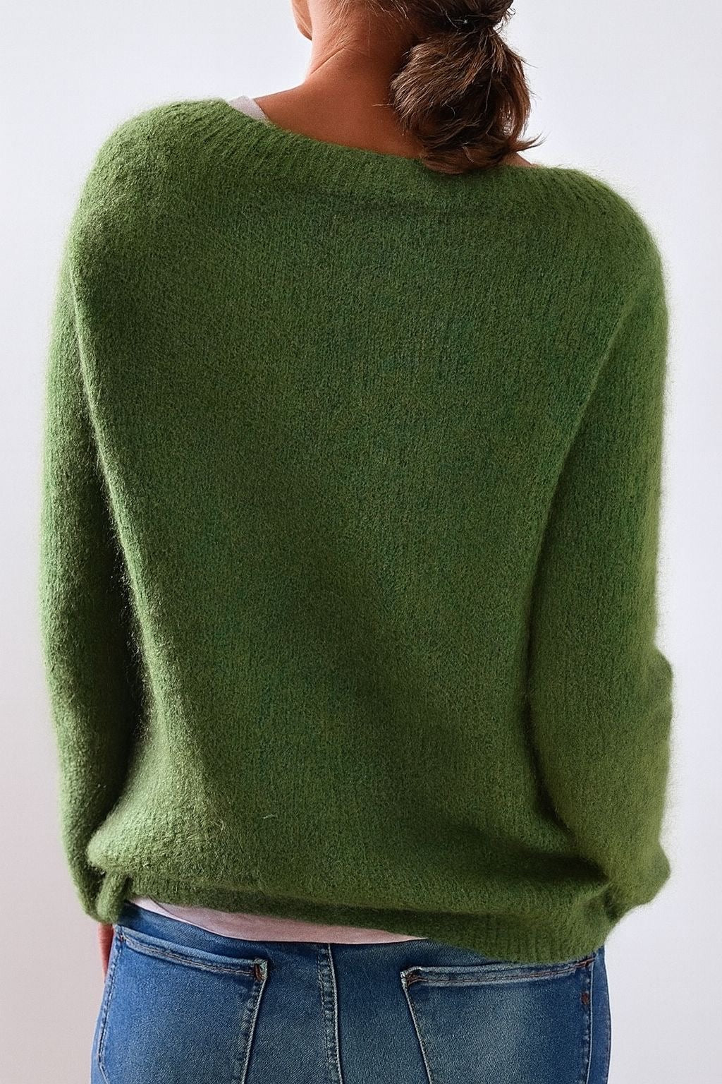 Damen-Strickpullover mit Rundhalsausschnitt – Klassisch & Bequem