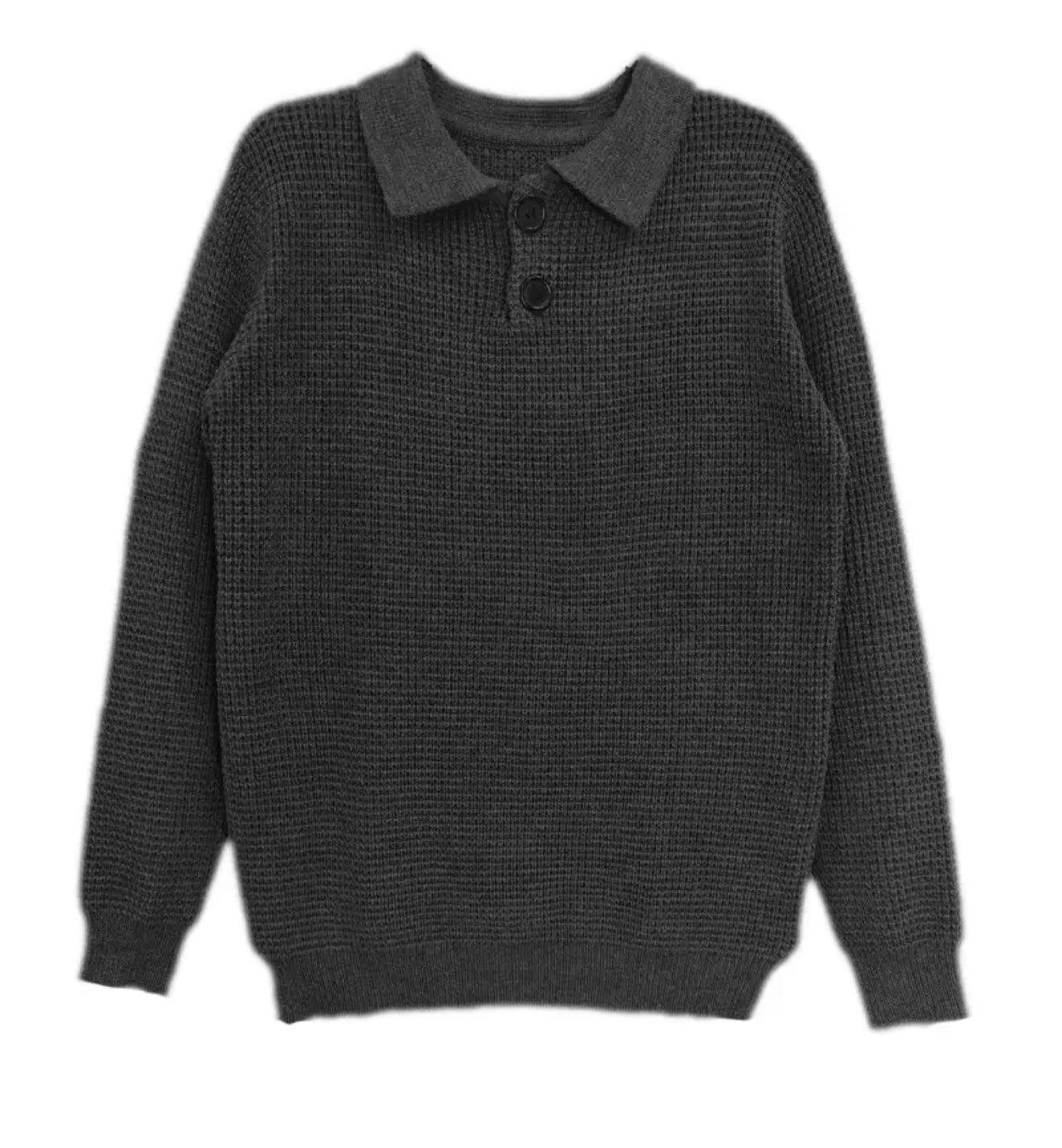 Herren Strickpullover mit Kragen