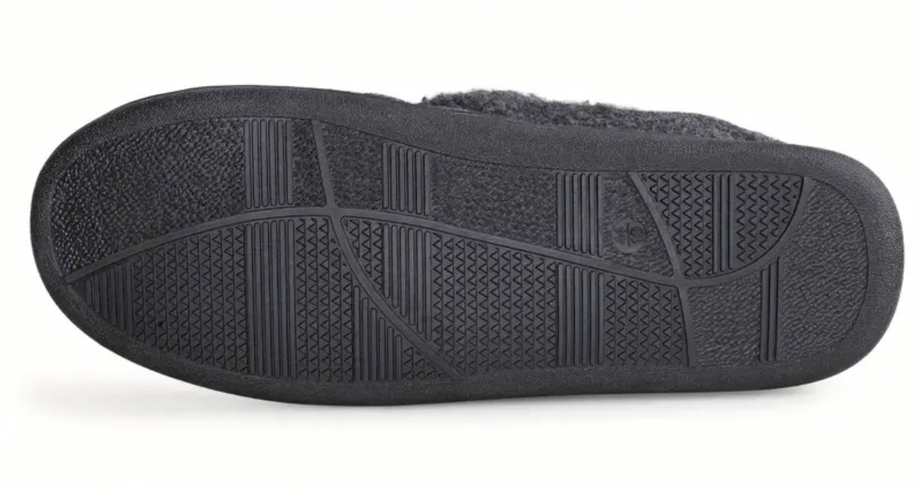 Damen und Herren Hausschuhe mit Riemenverschluss und flexibler Sohle