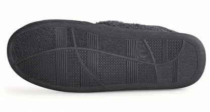 Damen und Herren Hausschuhe mit Riemenverschluss und flexibler Sohle