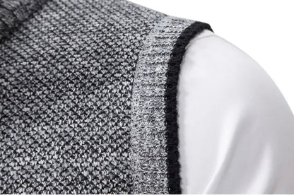 Elegante Strickweste mit Reißverschluss und Modernem Schnitt