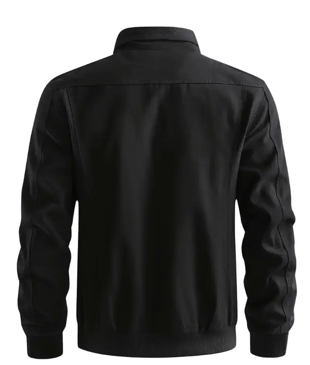 Herren Übergangsjacke mit Stehkragen und Reißverschluss