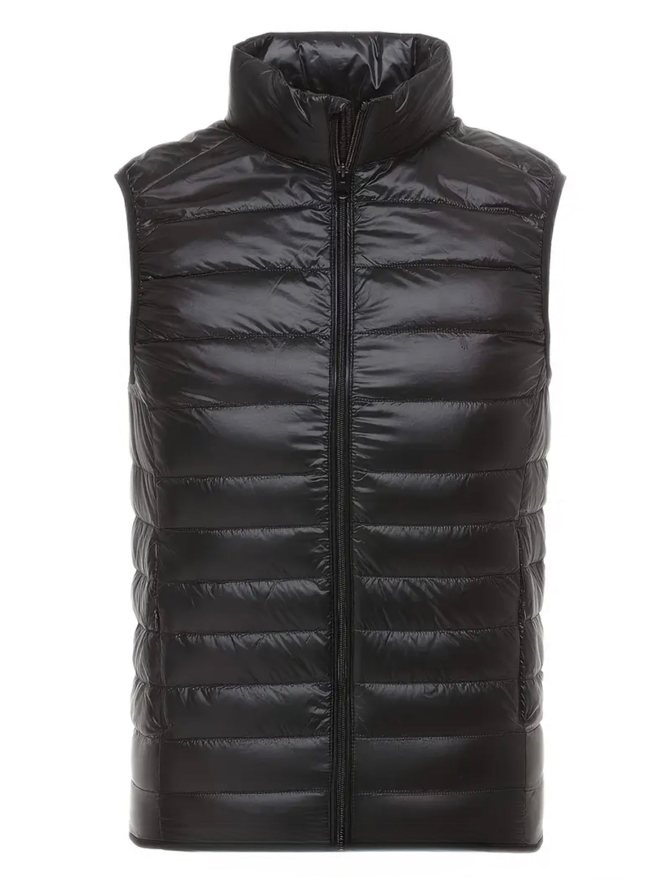 Herren Leichtsteppweste mit Reißverschluss