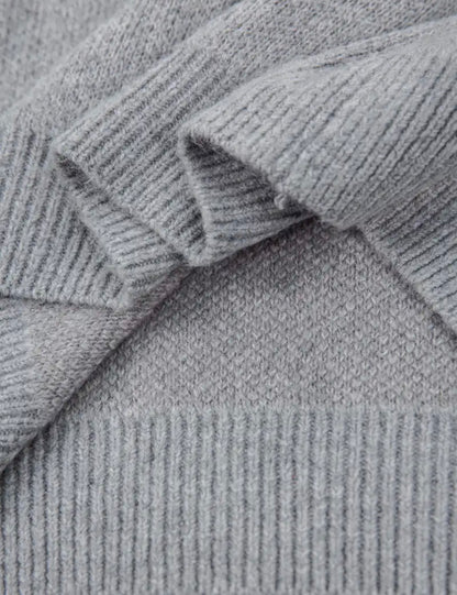 Eleganter Pullover für Damen mit Rundhalsausschnitt und legerem Schnitt