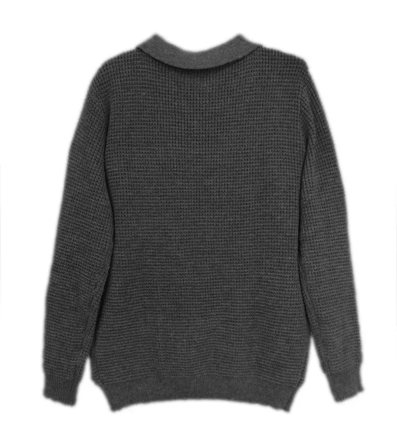 Herren Strickpullover mit Kragen