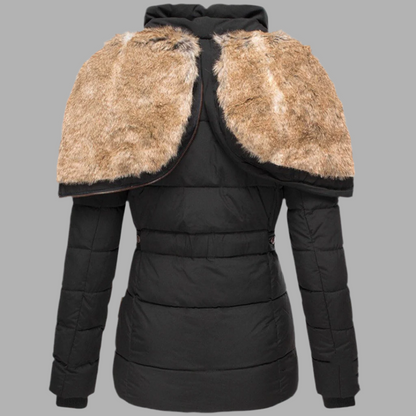 Damen-Winterjacke mit Fellkapuze – Warme & Stilvolle Parkajacke