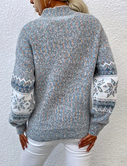 Pullover mit klassischem Strickmuster