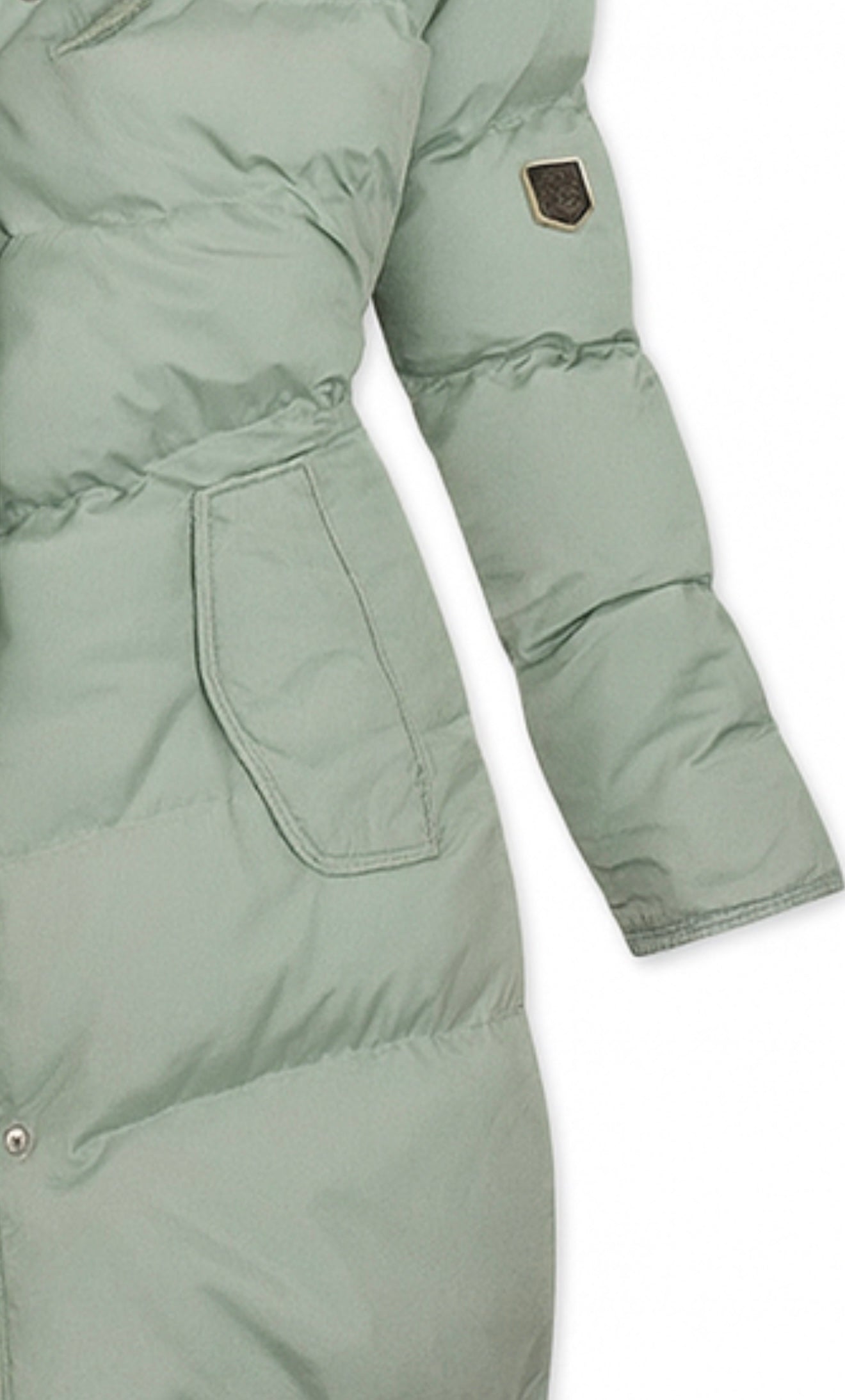 Damen Steppmantel mit Kapuze und Innenfutter