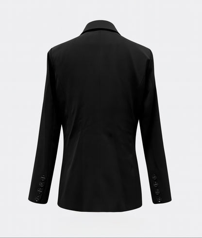 Moderner Zweiteiliger Damen Set mit Blazer und Hose | Slim-Fit