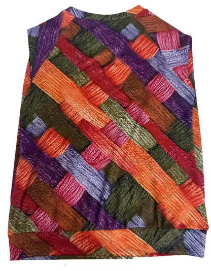 Damen Strickpullover mit Flechtmuster und Rundhalsausschnitt