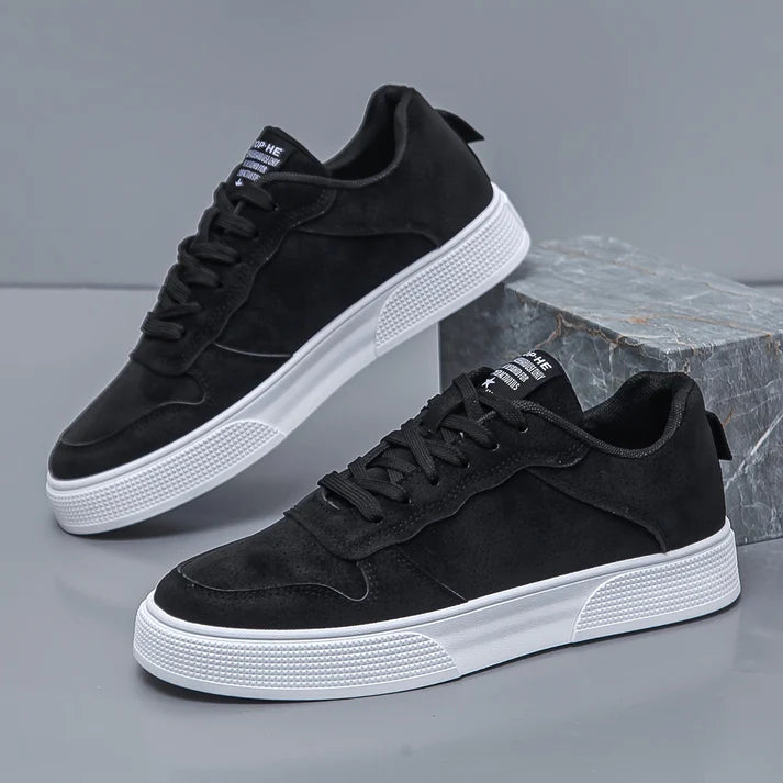 Bequeme Herren Sneaker mit robuster Gummi-Sohle