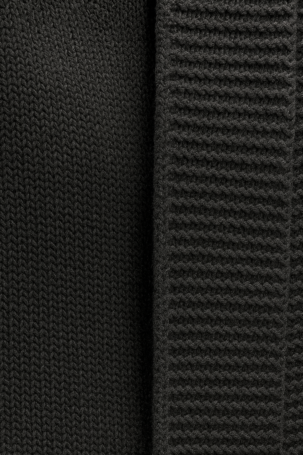 Gemütliche Damen Strickjacke mit Kapuze | Lang