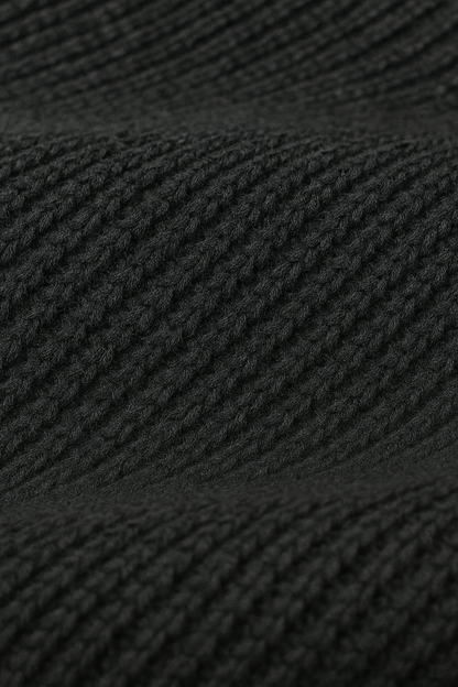 Weicher Strickpullover für Damen mit Rollkragen und langer Passform