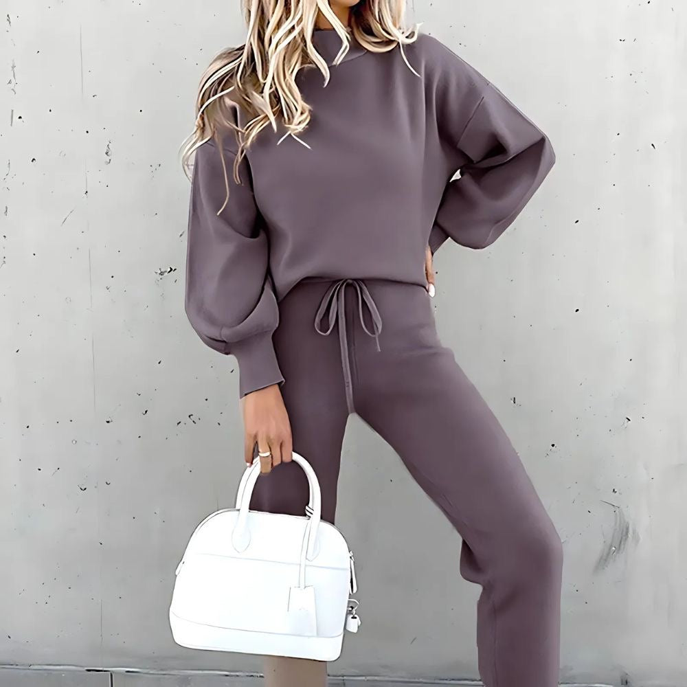 Schickes Damen-Set mit Oberteil und Hose