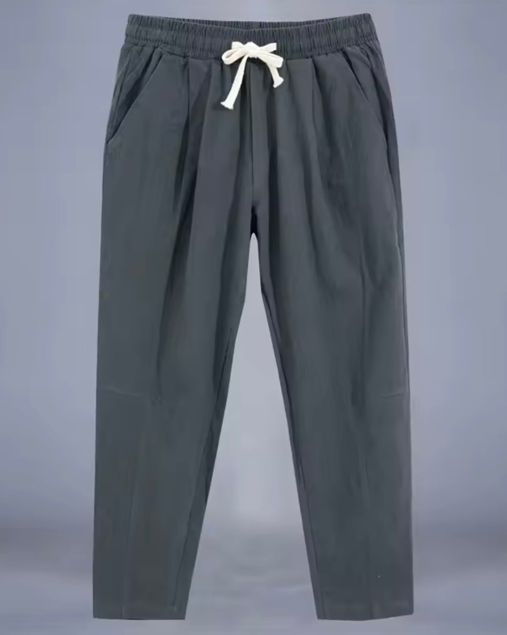 Locker geschnittene Hose für Herren aus Baumwolle