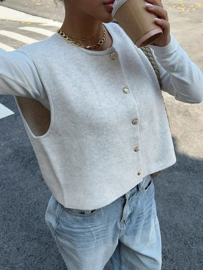 Elegante Strickweste für Damen