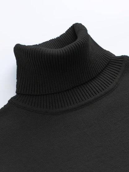 Eleganter Rollkragenpullover für Herren mit Komfortabler Passform